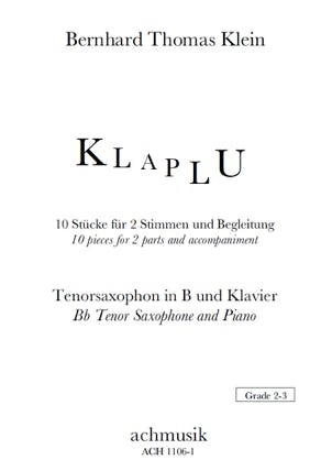 Tenor Saxophon Klavier