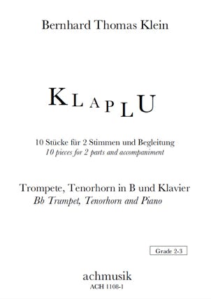 Trompete Tenorhorn Klavier